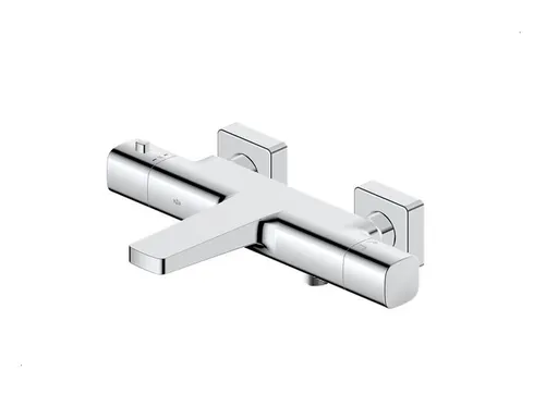 KFA Baterie Malaga, termostatická, vanová, nástěnná, chrom 5754-010-00