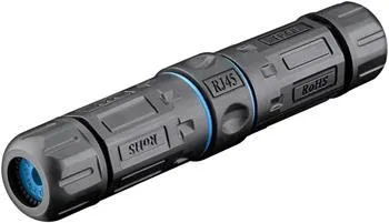 PremiumCord Vodotěsný propojovací box 2x RJ45 female (8P8C) pro kabely Cat.6A, stíněn