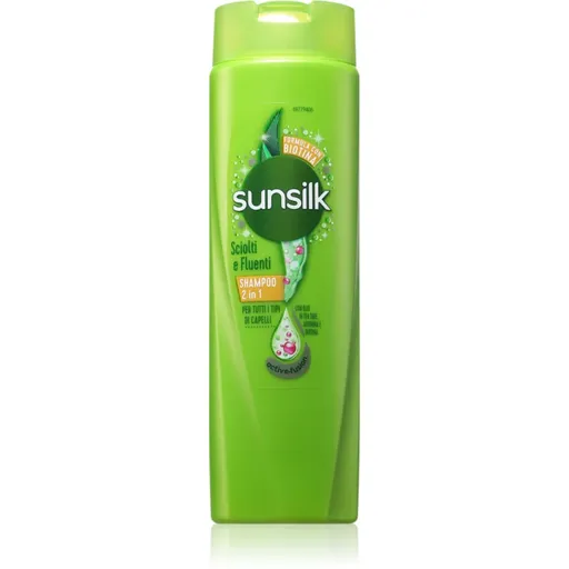 Sunsilk Loose & Flawing šampon a kondicionér 2 v 1 pro zplihlé a krepaté vlasy 250 ml