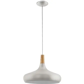Eglo - Závěsné svítidlo 1xE27/60W/230V 400mm stříbrná (78974)