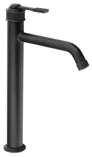 SAPHO VERSI stojánková umyvadlová baterie vysoká, prodloužená hubice, černá mat RV007/15