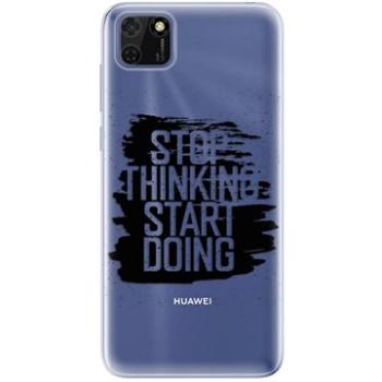 iSaprio Start Doing - black pro Huawei Y5p (stadob-TPU3_Y5p)