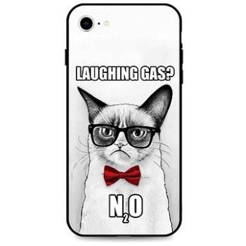 TopQ iPhone SE 2020 3D silikon Grumpy Cat 49722 (Sun-49722)