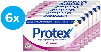 Szappan PROTEX Cream természetes antibakteriális védelemmel 6 × 90 g