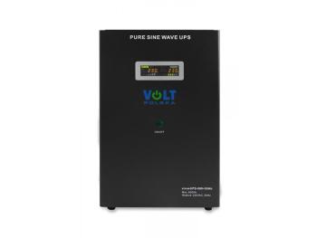 Zdroj záložní VOLT Sinus UPS 800 12V 230V 800W + baterie 55Ah Black