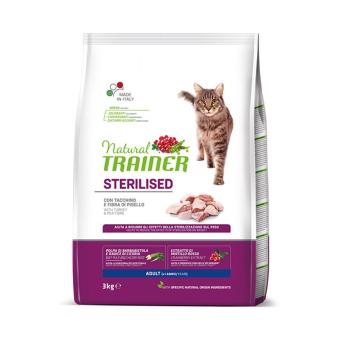 Natural Trainer Sterilised drůbeží maso granule 3 kg