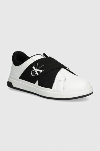 Dětské sneakers boty Calvin Klein Jeans bílá barva, V3X9-81056