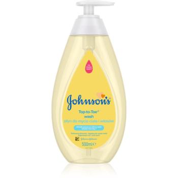 Johnson's® Top-to-Toe mycí gel na tělo a vlasy pro děti od narození 500 ml