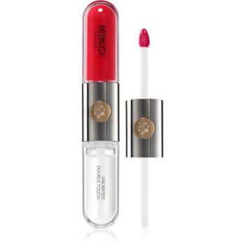 KIKO Milano Unlimited Double Touch dlouhotrvající tekutá rtěnka odstín 109 Strawberry Red 6 ml