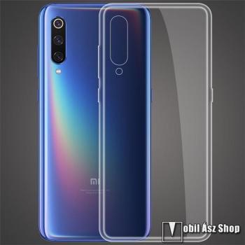 Szilikon védő tok / hátlap - ÁTLÁTSZÓ - Xiaomi Mi 9 / Xiaomi Mi 9 Explorer