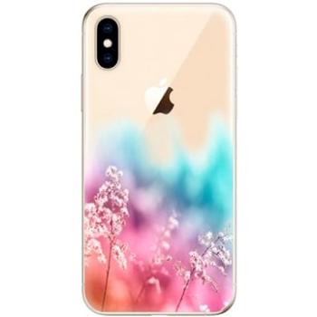 iSaprio Rainbow Grass pro iPhone XS (raigra-TPU2_iXS)