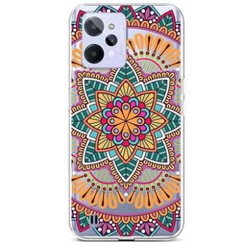 TopQ Kryt Realme C31 silikon Happy Mandala 74343 (Sun-74343)