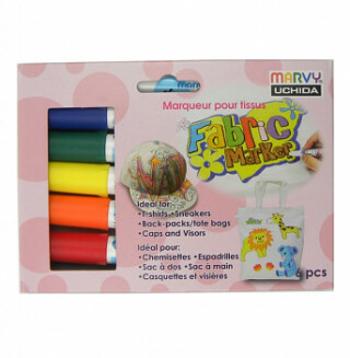 Fabric Marker fixy na textil sada 6ks