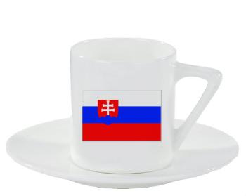 Espresso hrnek s podšálkem 100ml Slovensko