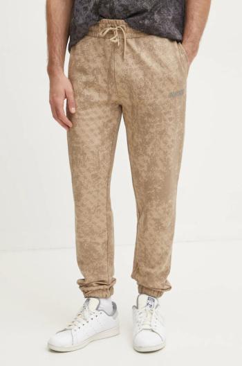Bavlněné tepláky Guess GOTAM béžová barva, Z5RB14 K9YI1