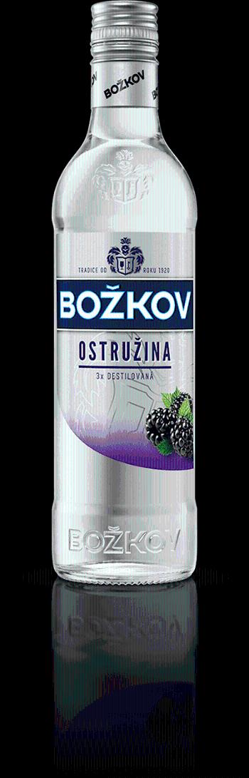 Božkov Ostružina 33% 0,5l