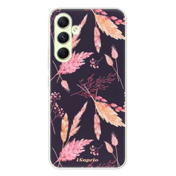 Odolné silikonové pouzdro iSaprio - Herbal Pattern - Samsung Galaxy A54 5G