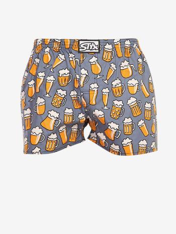 Styx Pivo Bő szárú boxeralsó Szürke