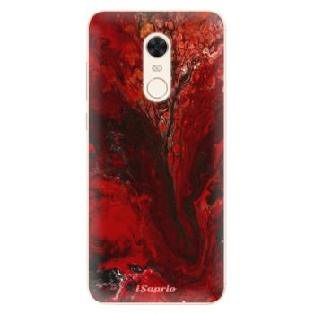 Silikonové pouzdro iSaprio - RedMarble 17 - Xiaomi Redmi 5 Plus