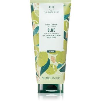 The Body Shop Olive zjemňující tělové mléko pro suchou pokožku 200 ml