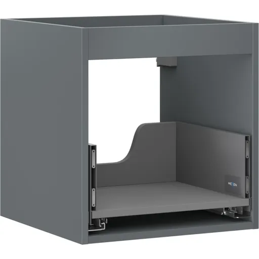 MEXEN Box-A skříňka pro umyvadlo 45, 1 šuplík, grafit mat 91AX0-0450-470-1-66