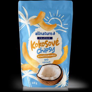 ALLNATURE Kokosové chipsy s karamelom BIO 40 g