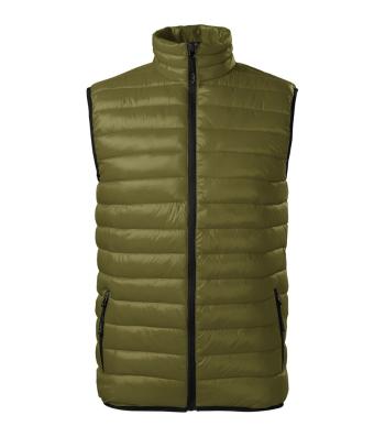 MALFINI Pánská prošívaná vesta Everest - Avocado green | XXL