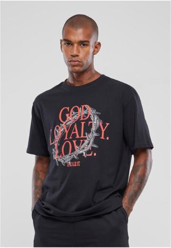 Mr. Tee God Loyalty Love Oversize Tee black - XS