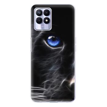 Odolné silikonové pouzdro iSaprio - Black Puma - Realme 8i