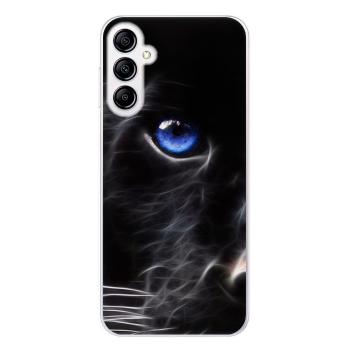 Odolné silikonové pouzdro iSaprio - Black Puma - Samsung Galaxy A14 / A14 5G