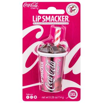 Lip Smacker Coca Cola štýlový balzam na pery v tégliku príchuť Cherry 7.4 g