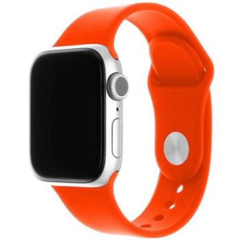 FIXED Silicone Strap SET pro Apple Watch 42/44/45/Ultra 49mm meruňkový (FIXSST-434-AP)