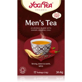 Yogi Tea Men's Tea BIO porcovaný čaj pro muže 17x1.8 g