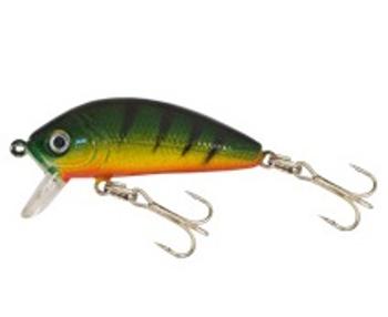 Kamasaki wobler perch 2 olejovo zelená-žlutá 4 cm 5,5 g