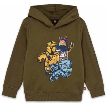 LEGO&reg; kidswear LWSCOUT 701 Chlapecká mikina, khaki, velikost