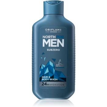 Oriflame North for Men Subzero šampon a sprchový gel 2 v 1 pro muže 250 ml