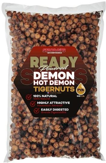 Tigris dió Starbaits Kész magvak Hot Demon Tigernuts 1kg