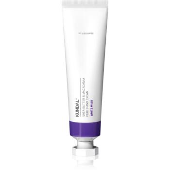 KUNDAL Shea Butter & Macadamia White Musk hydratační krém na ruce s vyživujícím účinkem 50 ml
