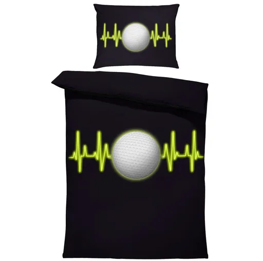 Povlečení Golfový puls (Rozměr : 1x140/220 + 1x90/70)