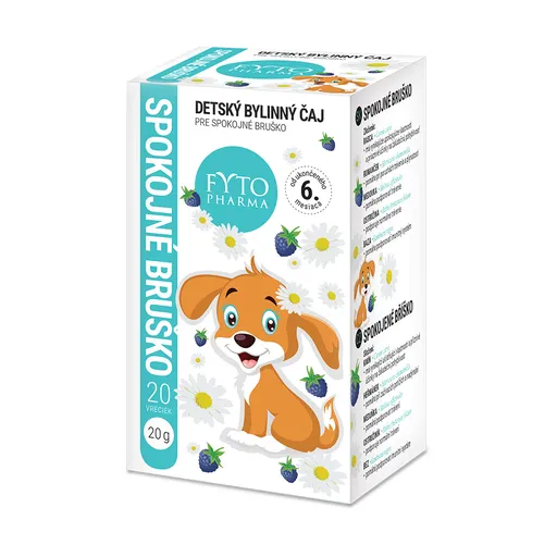 Fytopharma Dětský bylinný čaj pro spokojené bříško 6m+ 20x1 g