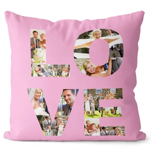 IMPAR Fotka na polštář Love 55x55 cm