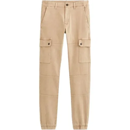 CELIO SOLYTE Pánské kalhoty, béžová, velikost