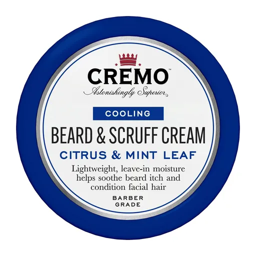 Cremo Chladivý krém na vousy Citrus & Mint Leaf (Cooling Beard & Scruff Cream) 113 g