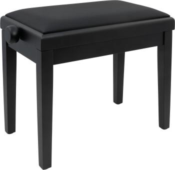 Pianonova HY-PJ023 Dřevěná stolička ke klavíru Black Matte