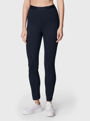 Tommy Hilfiger dámské tmavě modré legíny WW0WW33449 38/R