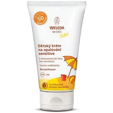 WELEDA Dětský krém na opalování SPF 50 Sensitive 50 ml (4001638500265)