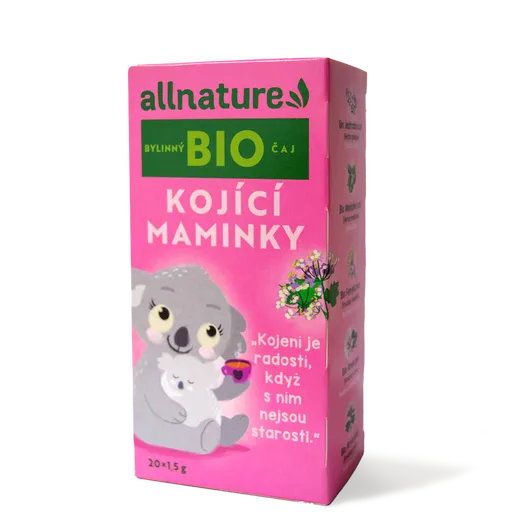 Allnature BIO Kojící maminky bylinný čaj 20x1,5 g
