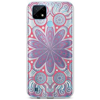 TopQ Realme C21 silikon Romantic Mandala 66835 (Sun-66835)