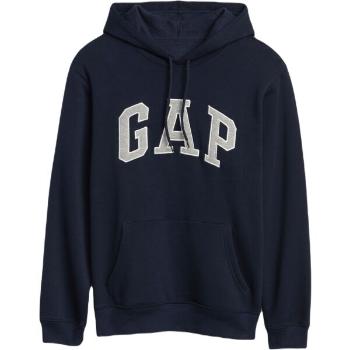 GAP V-HERITAGE LOGO Pánská mikina, tmavě modrá, velikost