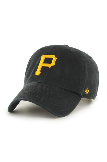 Čepice 47brand MLB Pittsburgh Pirates černá barva, s aplikací, B-RGW20GWS-BKD